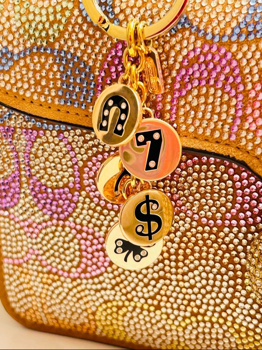 NWOT Coach Y2K Lucky Charm Keychain/ Bag Charm - Picture 10 of 11